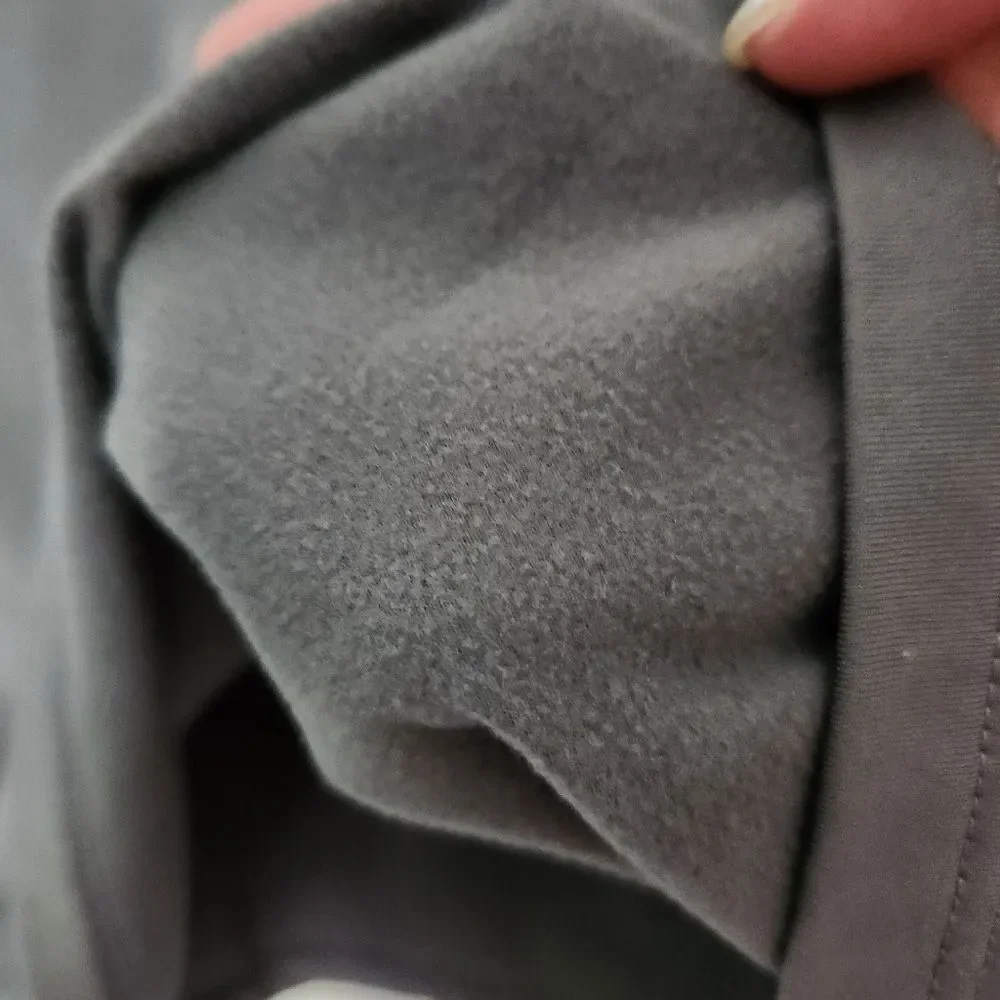 THERMAJOHN Mens Gray Long Sleeve Lighly Fleeced Lined Thermal Top Size Large